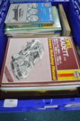 Haynes Car Manuals (crate not included)