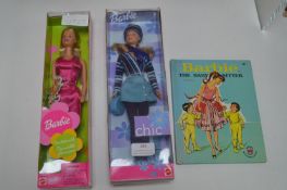 Barbie Bridesmaid 2002 and Barbie Chic 1999, plus