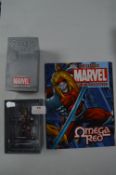 Marvel Figurine and Guide - X-Men Omega Red