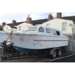 Norman Cruiser 22ft River Cruiser with Twin Axle Road Trailer