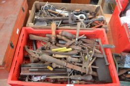 Two Crates of Hand Tools etc.