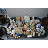 Small Pottery Animal Figures and Ornaments