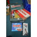 Vintage Board Games, etc.