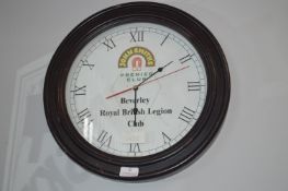 John Smith's Brewery British Legion Clock