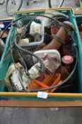 Tub of Assorted Vehicle Parts
