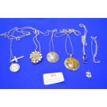 925 Sterling Silver Pendants and Chains etc.