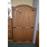 Pine Double Wardrobe