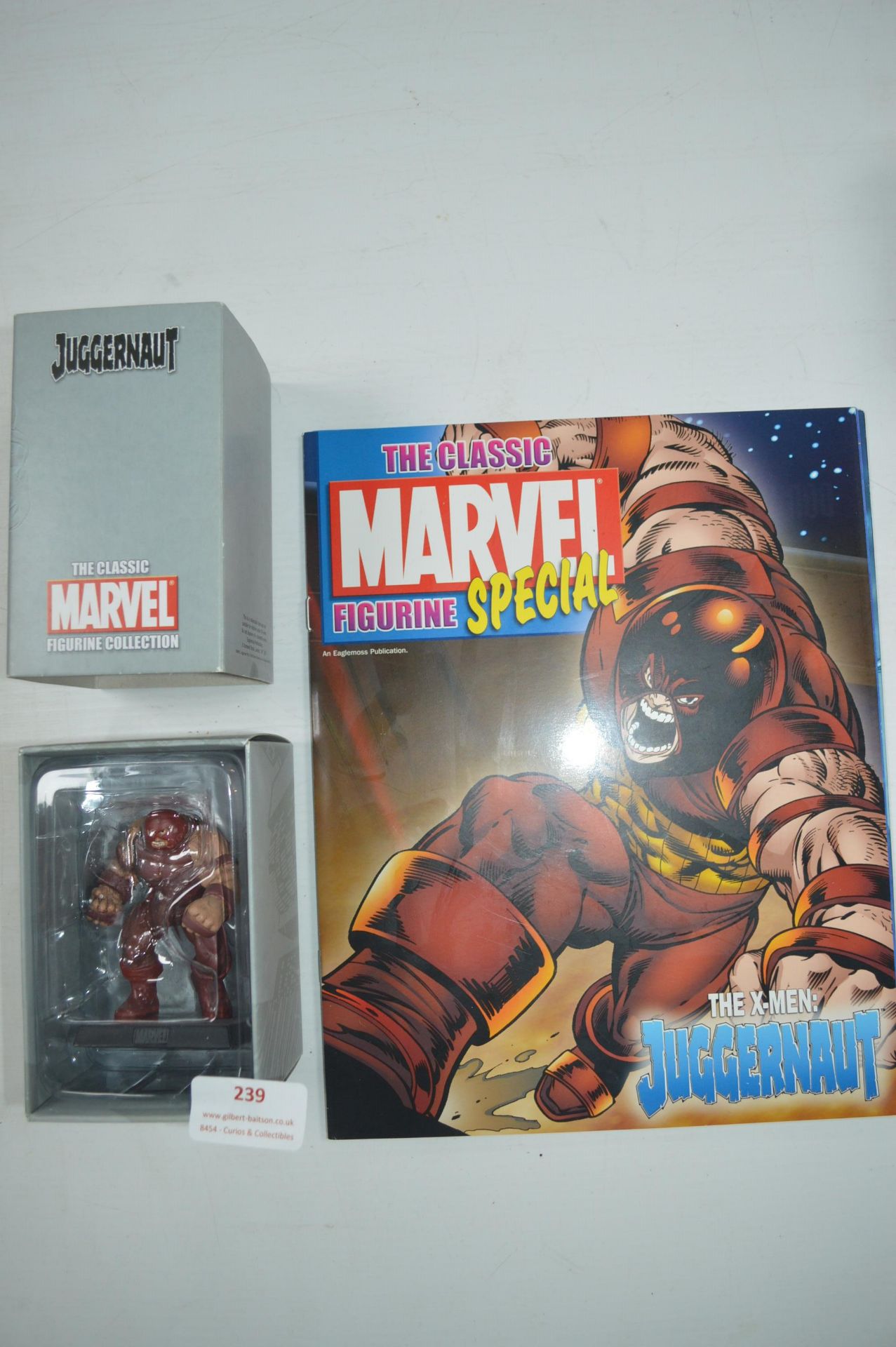 Marvel Figurine and Guide - X-Men Juggernaut