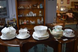 Assorted Shelley Tableware, plus Suzy Teapot
