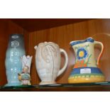 Four Pottery Vases