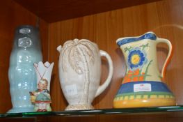 Four Pottery Vases