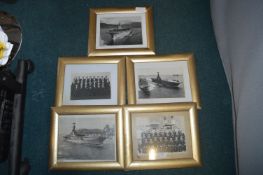 Five Framed 1970's Original Photographs of Aircraf