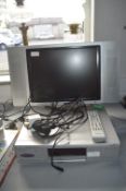 Philips DVD Recorder and a AOC Monitor