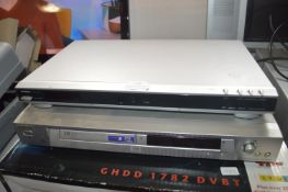 Sony DVD Video Player, and Goodmans Freeview Box