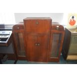 1950's Beautility Cabinet with Drop Down Bar