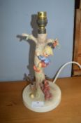 Goebel Pottery Table Lamp Base