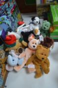 10+ TY Beanie Bears etc.