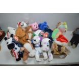 10+ TY Beanie Bears etc.