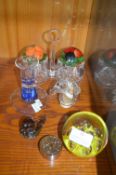 Glass Paperweights etc.