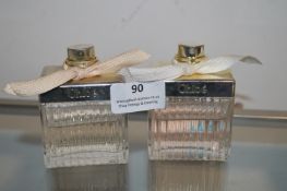 *2x Part Bottles of Chloe Eau De Parfum