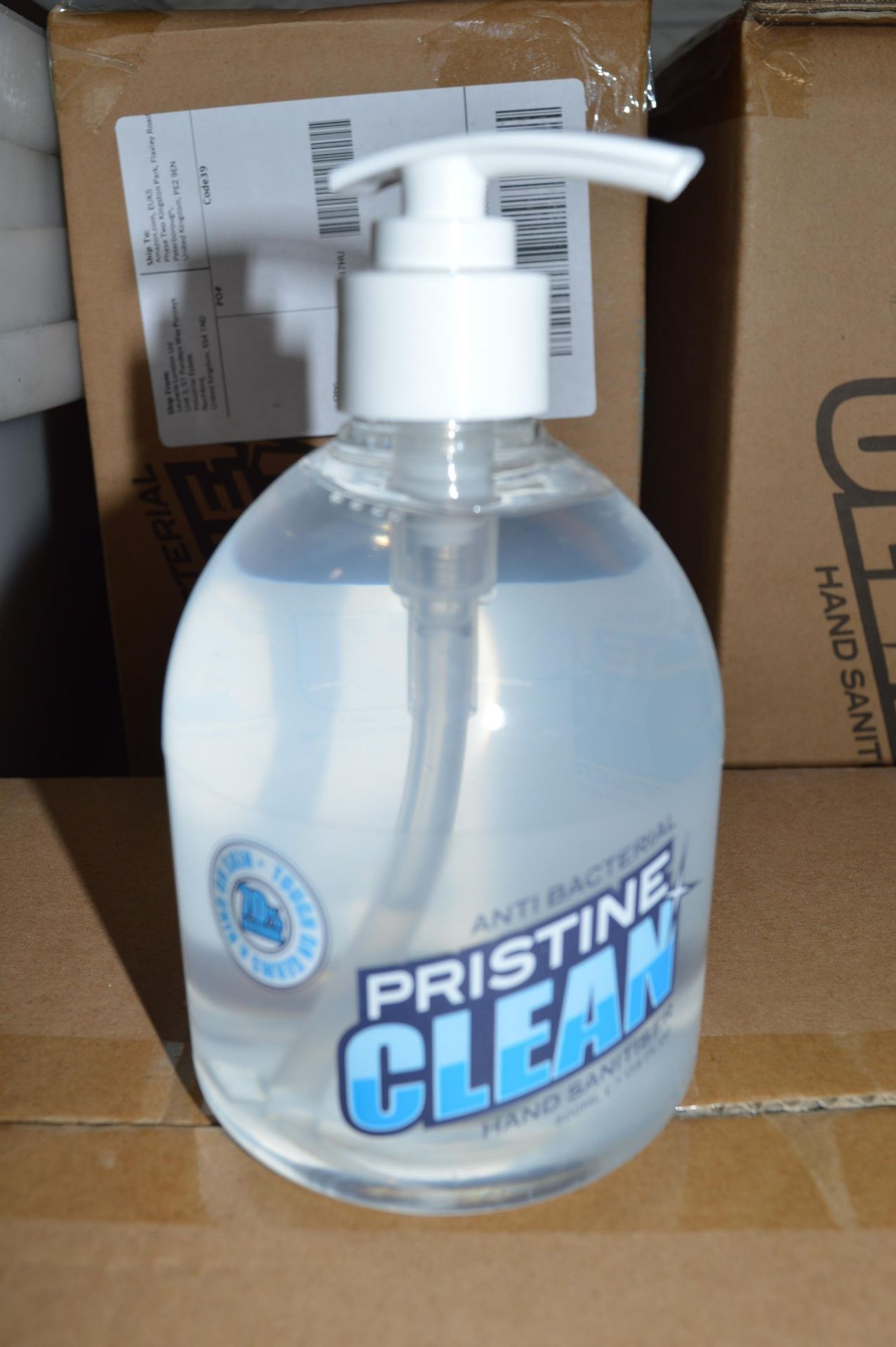 *5x Boxes of 12 Pristine Clean Hand Sanitiser - Image 2 of 3