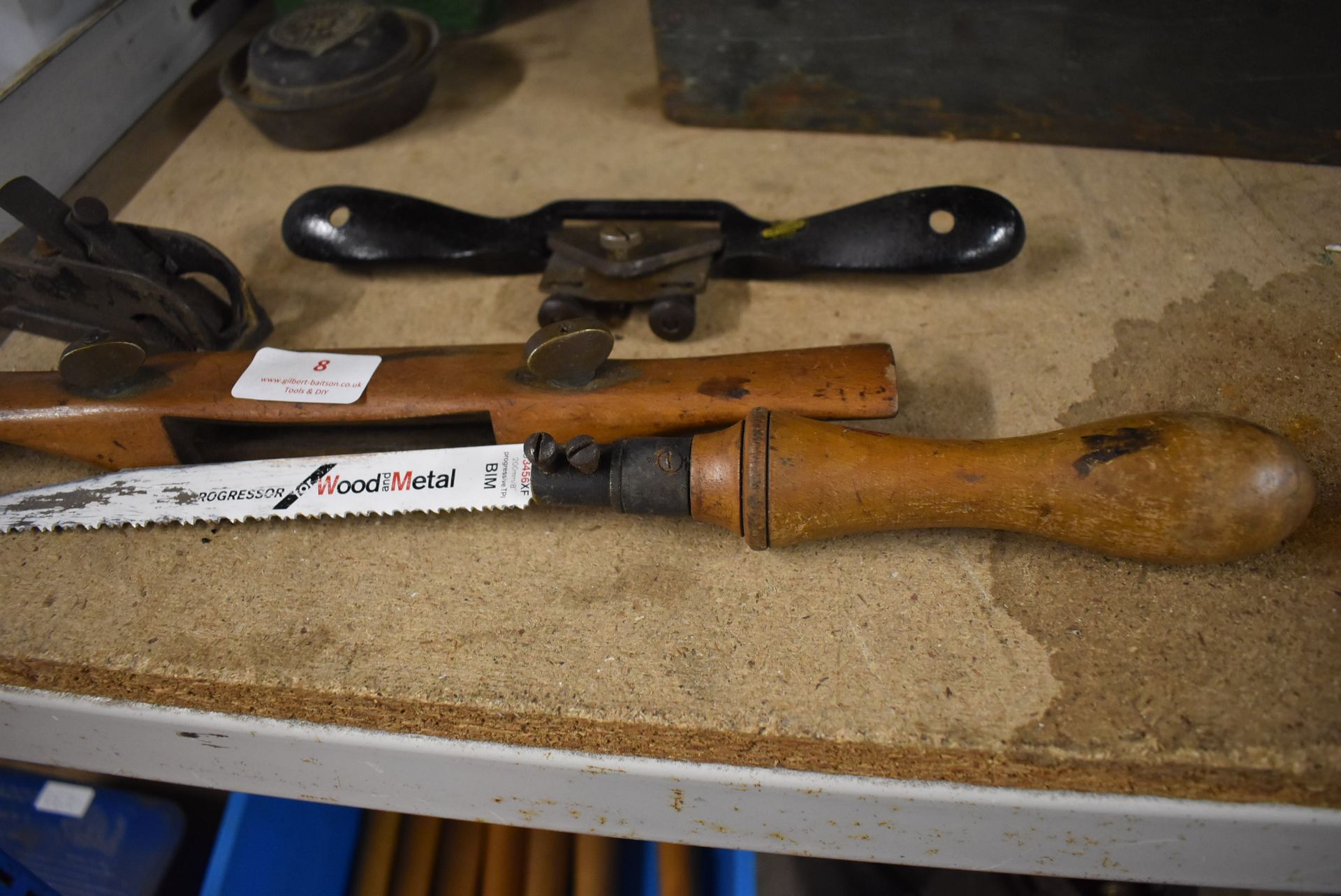 Quantity of Vintage Tools Including Spoke Planers, - Image 6 of 6