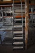 Five Tread Aluminium Platform Steps