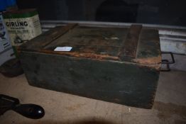 Antique Wooden Crate ~18"x12"
