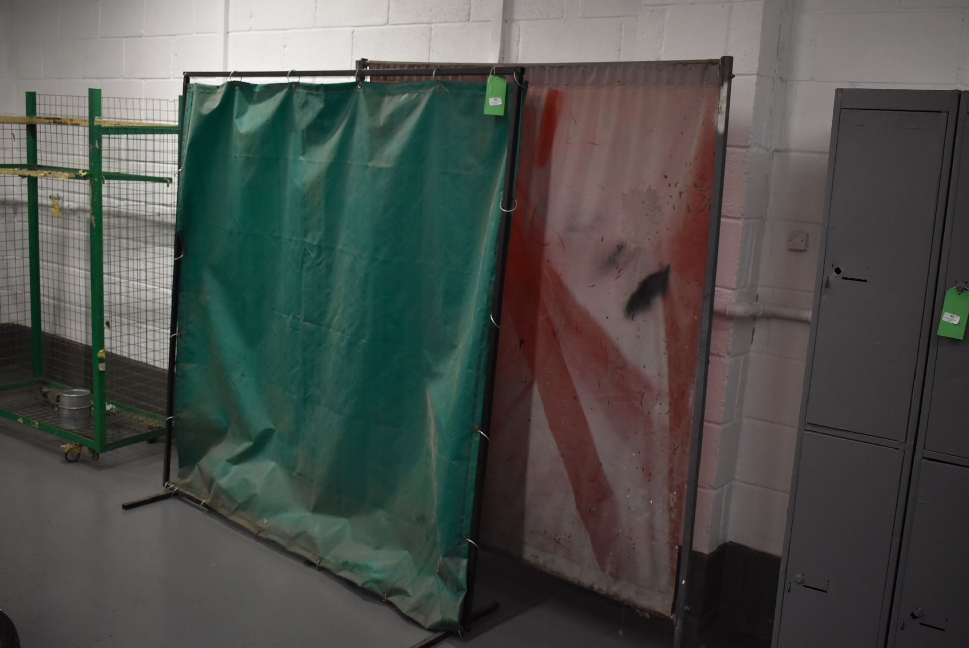 *Two Workshop Welding Screens