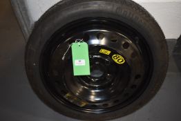 *Space Saver Five Stud Spare Wheel with Continental Tyre