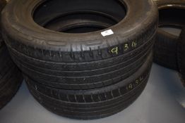 *Two Continental 235/60R17 Mud & Snow Tyres