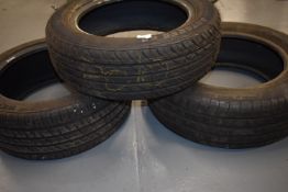 *Three Assorted Part Worn Tyres; Pirelli 205/60R16, 185/60R15, and Altimax 215/45R16
