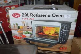 *20L Rotisserie Oven