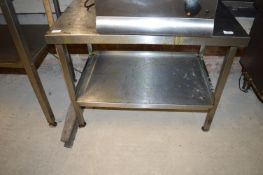 *Stainless Steel Preparation Table 85x60cm 65cm hi