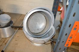 Aluminium Colander and Bowls