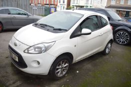 Ford Ka Reg: MV09 LEF, SORN, MOT: March 23 - Comes with Logbook but No Keys