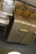 *Stainless Steel Twin Basket Single Compartment Fryer