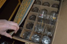 *Box of ~35 Foster's Pint Glasses