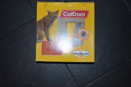 *Box of Twelve Spectra Pet Four Way Locking Cat Doors