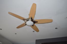 *Pair of Ceiling Fan Light Fittings with Controllers