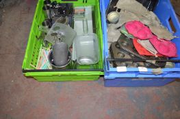 Mixed Lot of Moulds, Hessian Bags, Scoopers, etc.