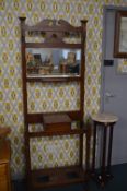 Edwardian Mahogany Hall Stand