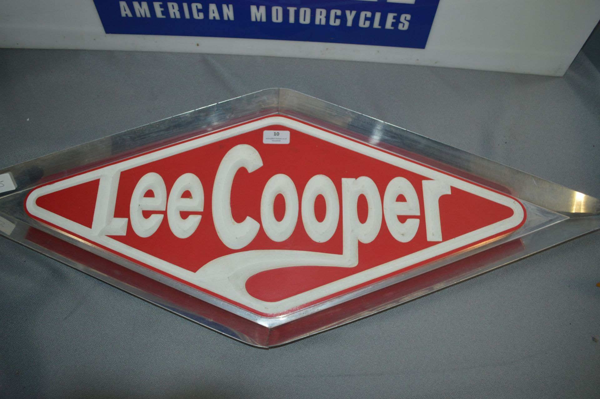 Metal Lee Cooper Advertising Sign