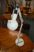 White Adjustable Desk Lamp