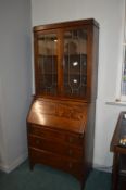 1930's Oak Bureau Bookcase