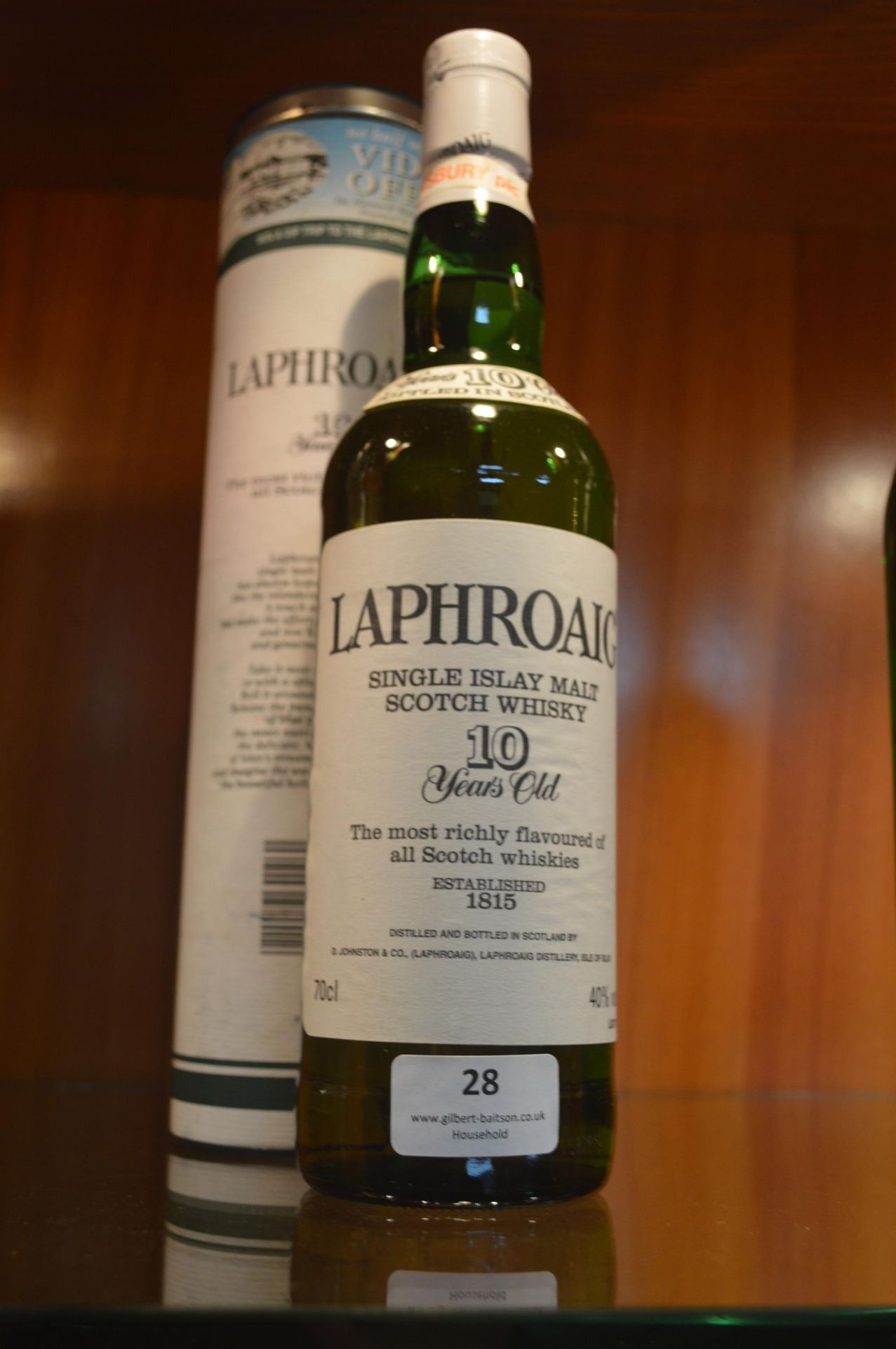 Laphroaig 10 Year Old Single Malt Scotch Whisky