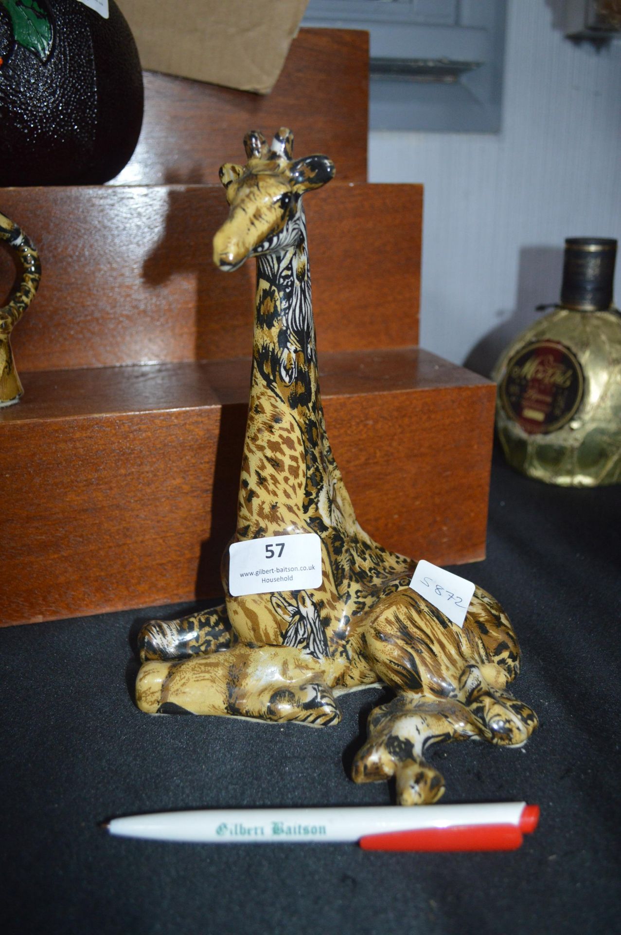 Giraffe Figure by Collage