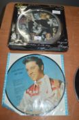 Elvis Clock and Hotdog Picture Disc