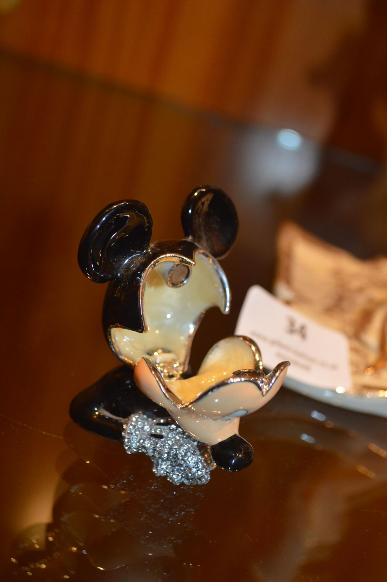 Disney Showcase Lenox Tiptoe Tinkerbell Figurine p - Image 2 of 3
