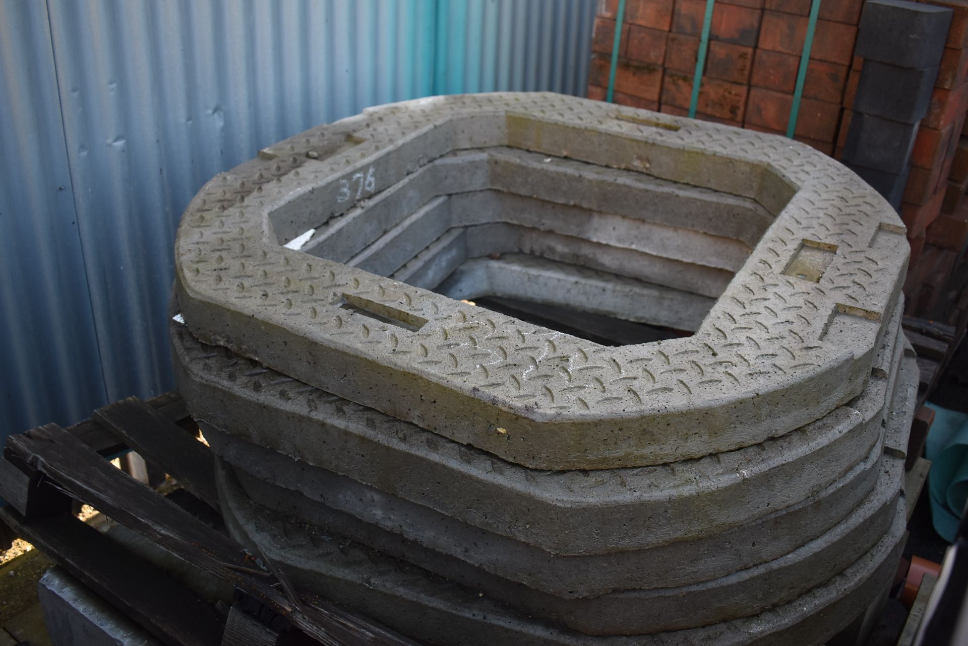 *Five Pre Cast Concrete Manhole Inspection Chamber - Image 2 of 2